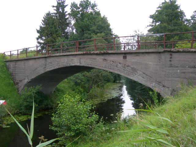 Most w Kamieczyku. Sierpie 2007. Fot.: Braciszek