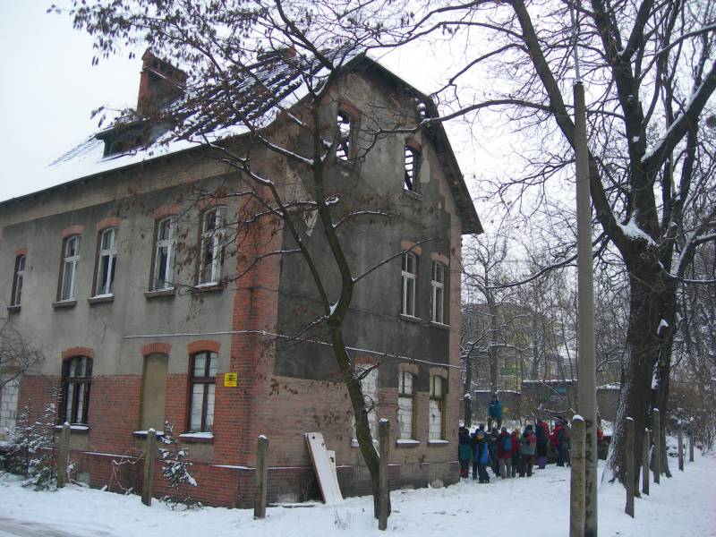 Budynek mieszkalny przy ul. Jagielloskiej 38a. Listopad 2007. Fot.: Braciszek